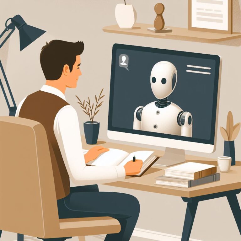 글을 ai에게 수정을 부탁하는 모습