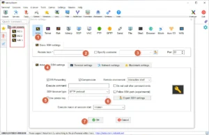 MobaXterm(모바엑스텀) 서버접속 셋팅화면