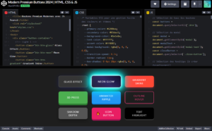 코드펜 버튼예제