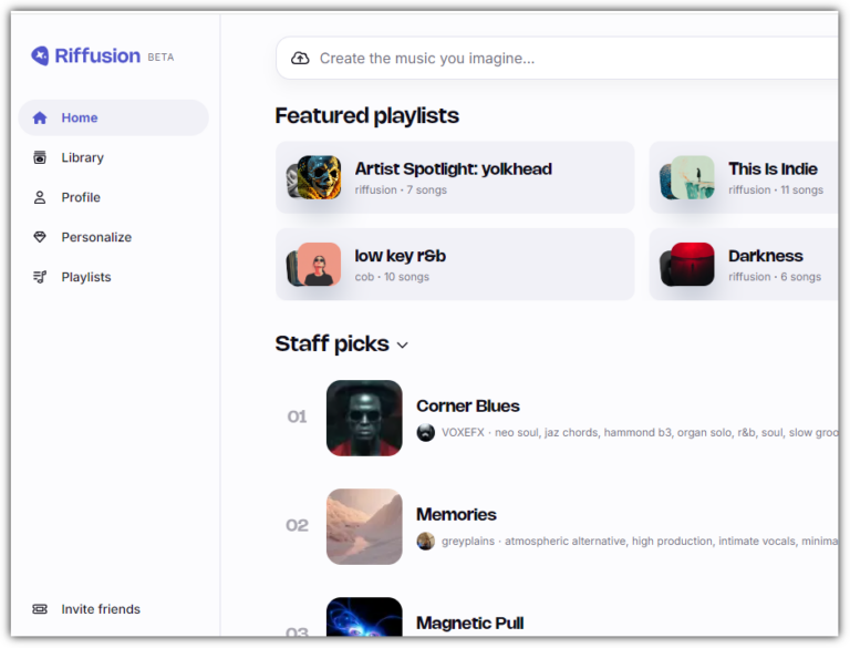 리퓨전 음악생성 ai