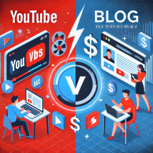 유튜브/블로그 비교