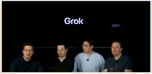 grok3 발표현장