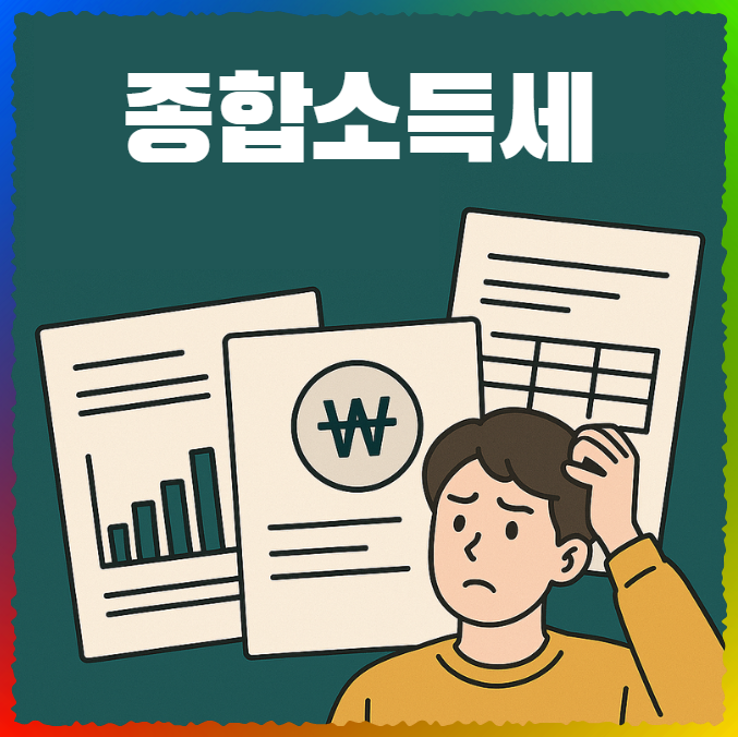 종합소득세 헷랄리는 용어들
