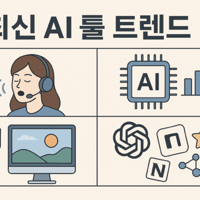 최신 ai 툴 소식