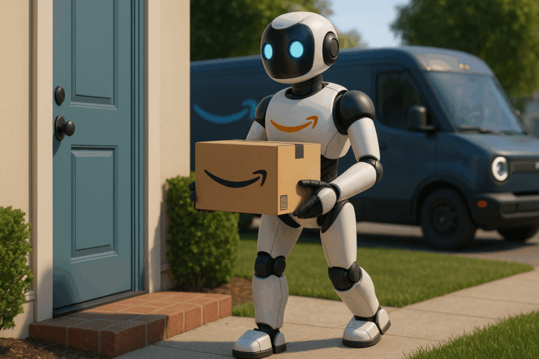 아마존 배달 파트너 휴머노이드 로봇 관련